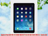 Apple iPad AIR WI-FI 64GB MD787TY/A 64 GB 1024 MB 9.7 -inch LCD