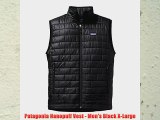 Patagonia Nanopuff Vest Mens Black XLarge