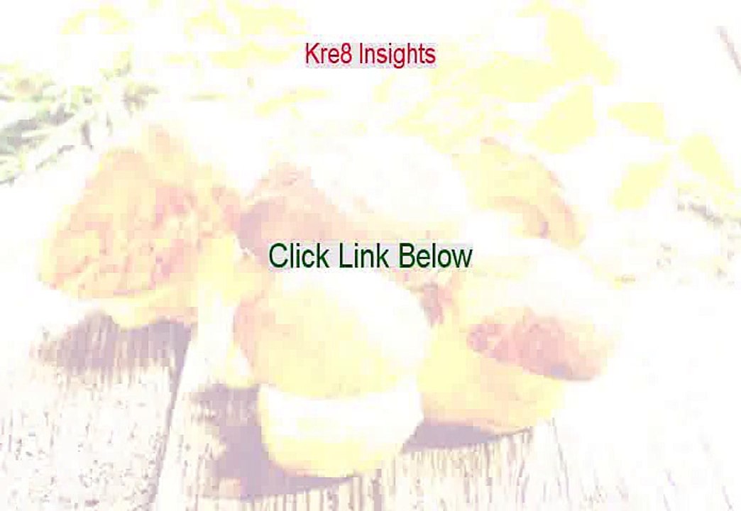 Kre8 Insights Review - Video Review 2015