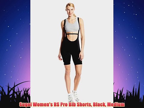 Sugoi Womens RS Pro Bib Shorts Black Medium