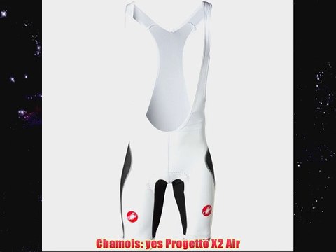 Castelli Free Aero Race Bib Shorts BlackWhite XXL Mens