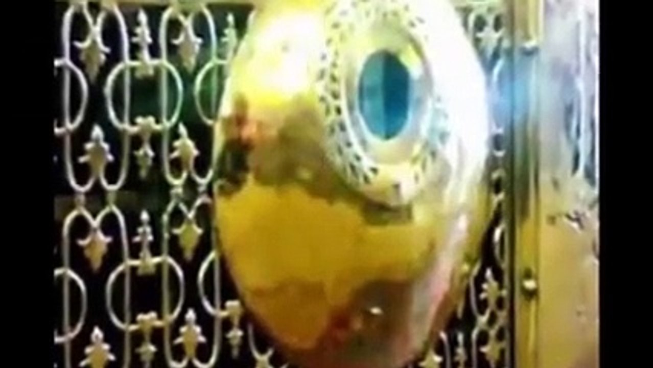 روضہ رسولﷺ کا یہ حسین اندرونی منظر