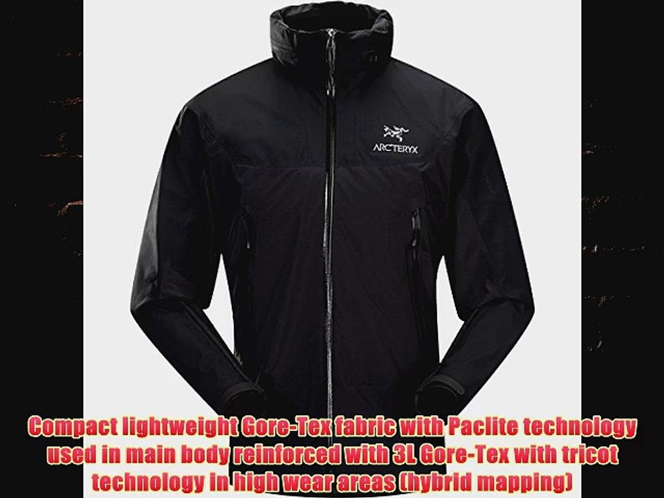 Arcteryx Zeta LT Hybrid Jacket Mens Black XXL