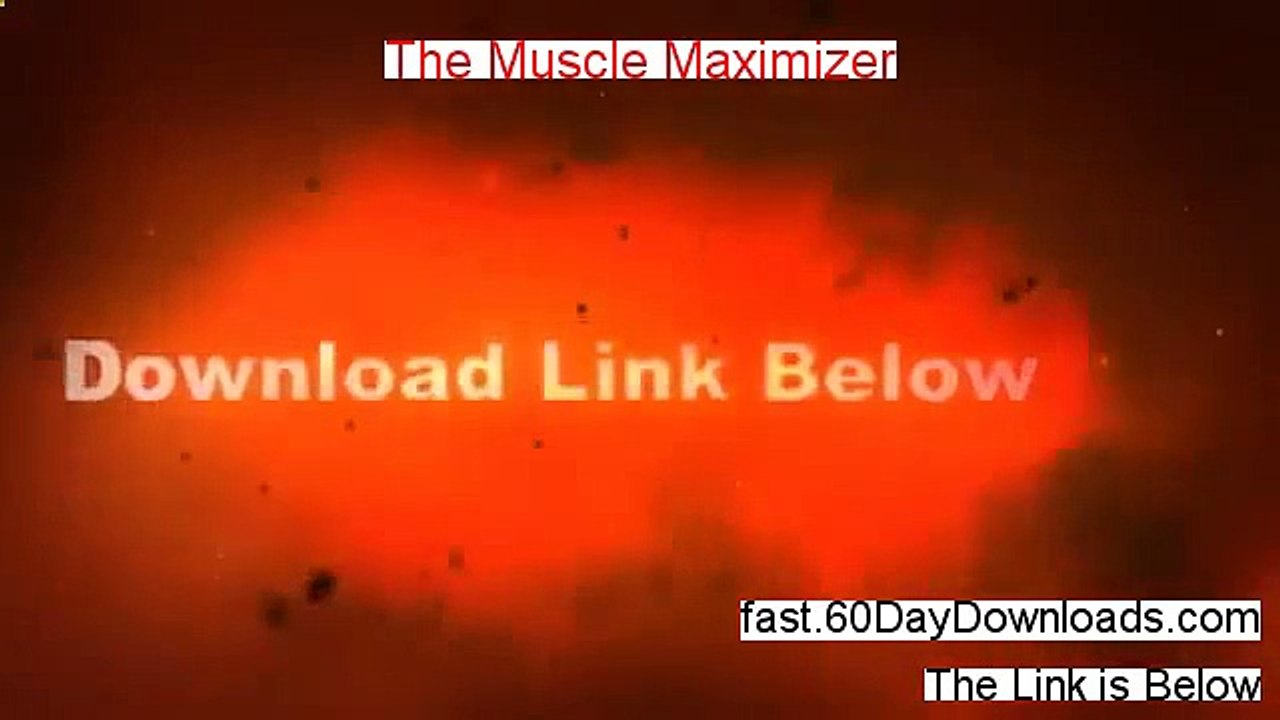 Access The Muscle Maximizer free of risk (for 60 days)