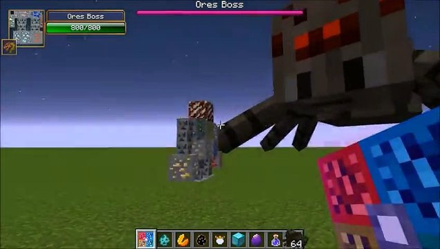 Minecraft_ SPIDERZILLA VS MOBZILLA - Minecraft Mob Battles - Minecraft Mods