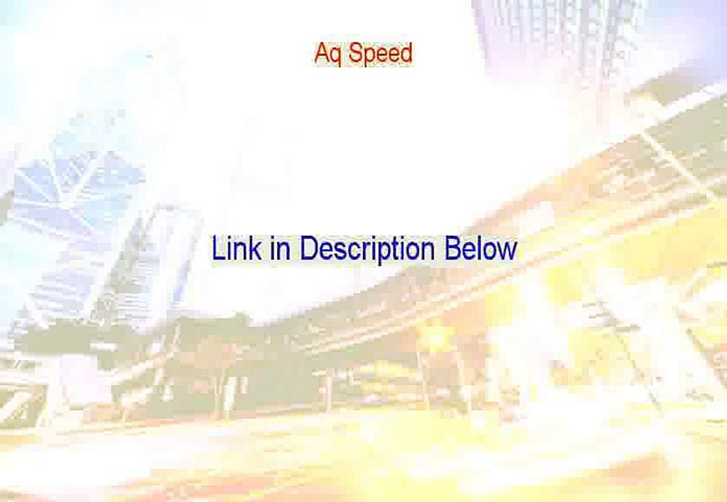 Aq Speed Free PDF (Get It Now)