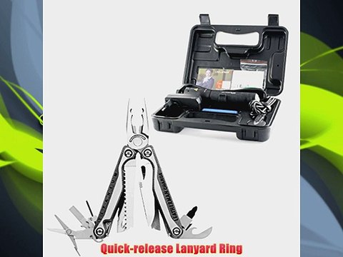 Leatherman 830682 CHARGE TTI MultiTool w LED Lenser M7R Rechargable Flashlight