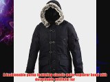 66 North Mens Snaefell Down Parka Jacket Dark Blue A490 Large