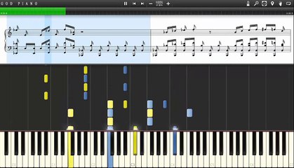 Zombie Nation - Kernkraft 400 [Piano Tutorial] Synthesia