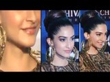 Sexy Babe Sonam Kapoor Hot Lusty Lips Shows @ GQ Men Of The Year Awards