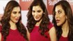 Hot Babe Sophie Choudry Sexy Look In Red Hot Dress