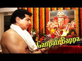 Jeetendra Celebrates Ganesh Chaturthi @ His House