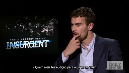 Elenco de Insurgente para o The Daily Share - Legendado