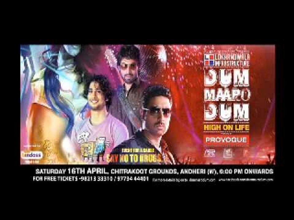 Abhishek on Dum Maaro Dum Concert