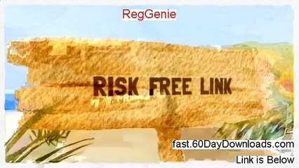 Try Reggenie free of risk (for 60 days)