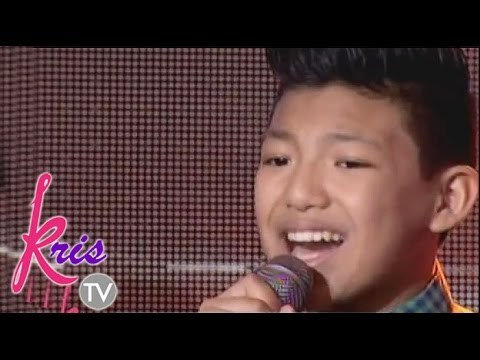 Darren sings his version of Maghintay ka lamang