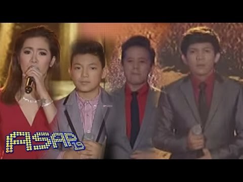 Darren, Juan Karlos sing with Angeline & Jovit