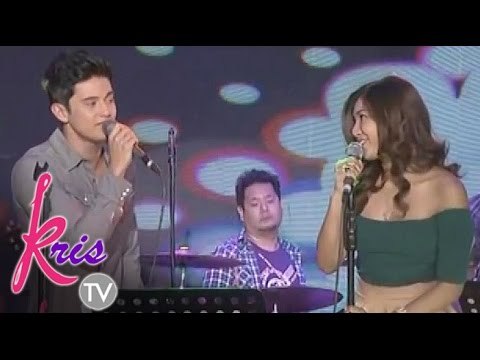 James Reid & Nadine Lustre sing 'Lucky' on Kris TV