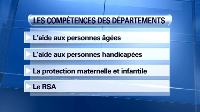 Départementales: quelles sont les compétences des départements