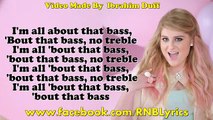 Meghan Trainor All About That Bass [Lyrics On Screen]