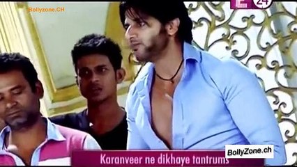 Karanveer Ne Dikhaye Tantrums!! - Qubool hai - 22nd March 2015