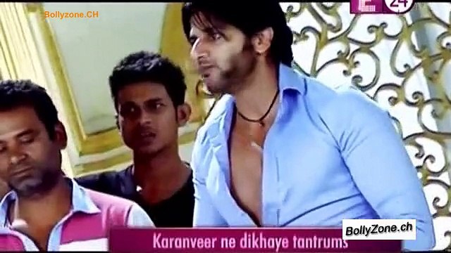 Karanveer Ne Dikhaye Tantrums!! - Qubool hai - 22nd March 2015