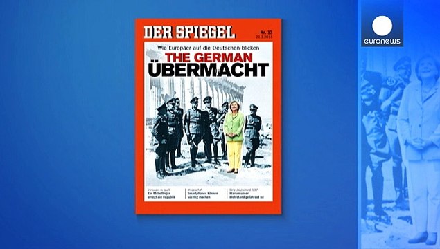 Germania: Merkel con i nazisti ad Atene sulla copertina dello Spiegel