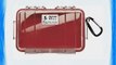 Pelican 1040-028-100 Waterproof Case - 1 Pack - Retail Packaging - Red/Clear