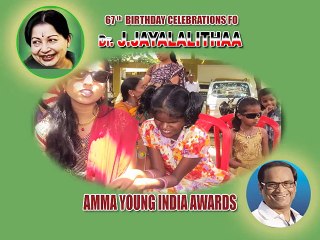 #Ashwini Angadi amma jayalalithaa young india award winner