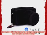 Black Kannon Series Universal Compact System Camera Case for Olympus PEN E-PL5 with 14-42mm
