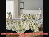 Laura Ashley Linley Reversible 3piece Full Queensize Quilt Set