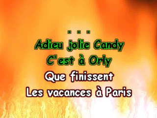 KARAOKE C JEROME - Adieu jolie Candy