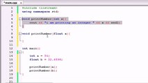 Buckys C   Programming Tutorials - 30 - Function Overloading