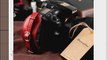 Herringbone Heritage Leather Camera Hand Grip Type 1 Hand Strap for DSLR with Multi Plate RED