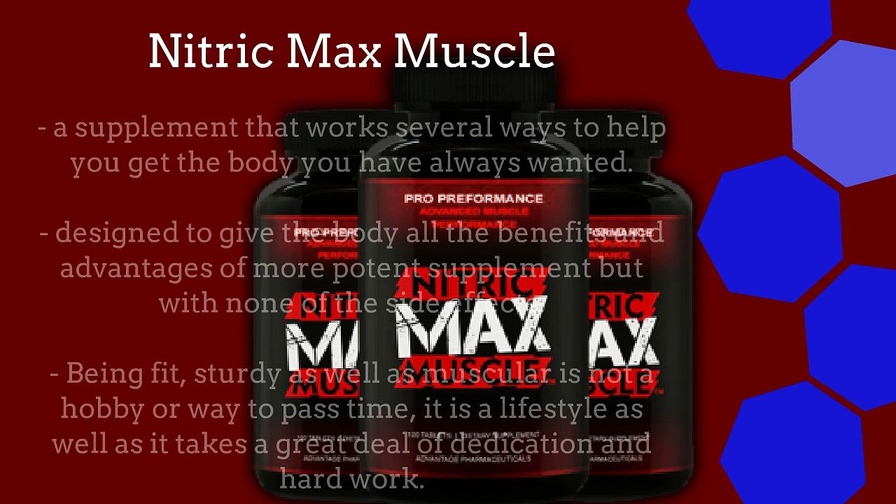 Nitric Max Muscle Trial -  Nitric Max Muscle Review