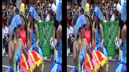 JKサンバダンサーがいっぱい浅草サンバ High School Samba Dancers