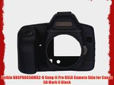 Delkin DDSPROC5DMK2-B Snug-It Pro DSLR Camera Skin for Canon 5D Mark II Black