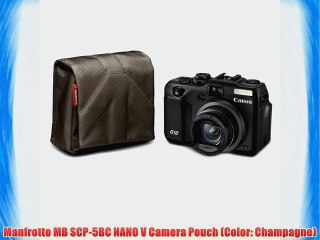 Manfrotto MB SCP-5BC NANO V Camera Pouch (Color: Champagne)