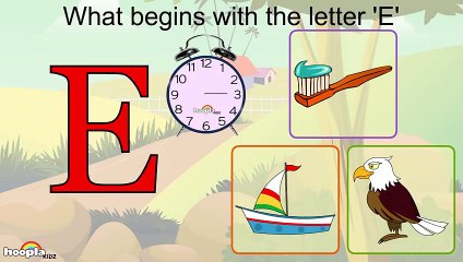 Learn About The Letter E - Preschool Activity