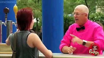 Beer Pint Trick Gone Wrong - Just For Laughs Gaps