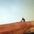 Very Danger Jump accident in funny Way