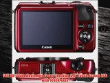 Canon EOSM Mirrorless Digital Camera with EFM 1855mm f3556 IS STM Lens Red