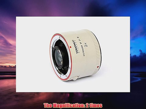 YONGNUO YN20X III YN20X III Teleconverter Extender Auto Focus Lens for Canon EOS EF Lens