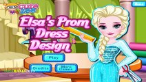 Elsa's Prom Dress Design - Frozen Elsa Prom Costume - Princess Elsa Prom Outfit Designing Game