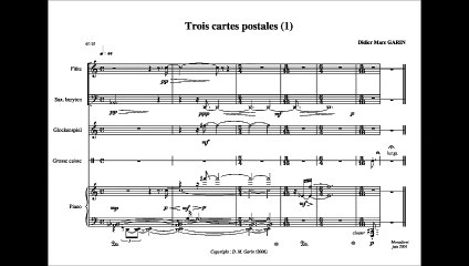 Trois cartes postales