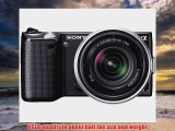 Sony NEX5RKB 161 MP Compact Interchangeable Lens Digital Camera with 1855mm Lenses Black