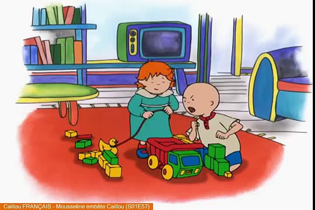 Caillou FRANÇAIS - Mousseline embête Caillou (S01E57)
