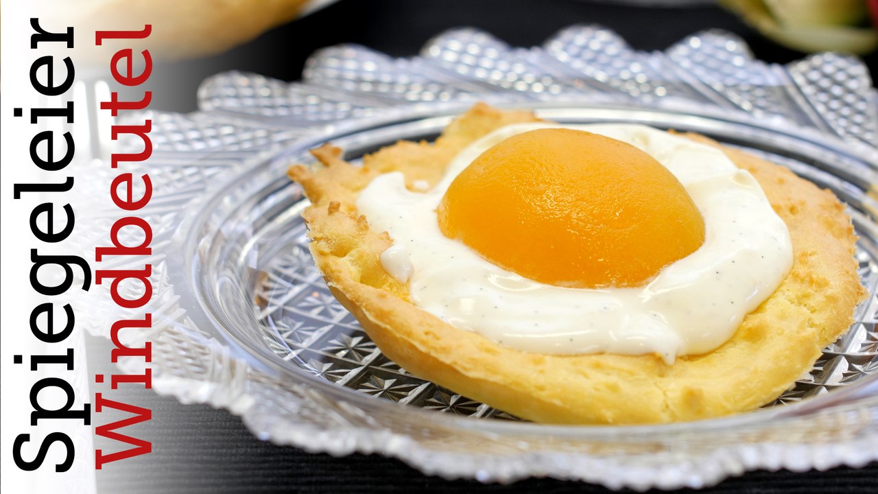 Rezept - Spiegeleier-Windbeutel - Ostern (Red Kitchen - Folge 319)