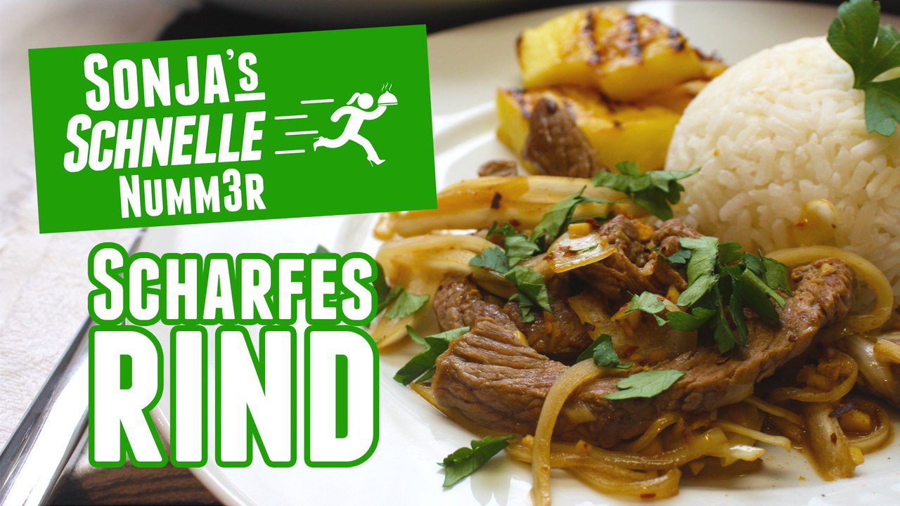 Scharfes Rind - Rezept (Sonja's Schnelle Nummer #39)