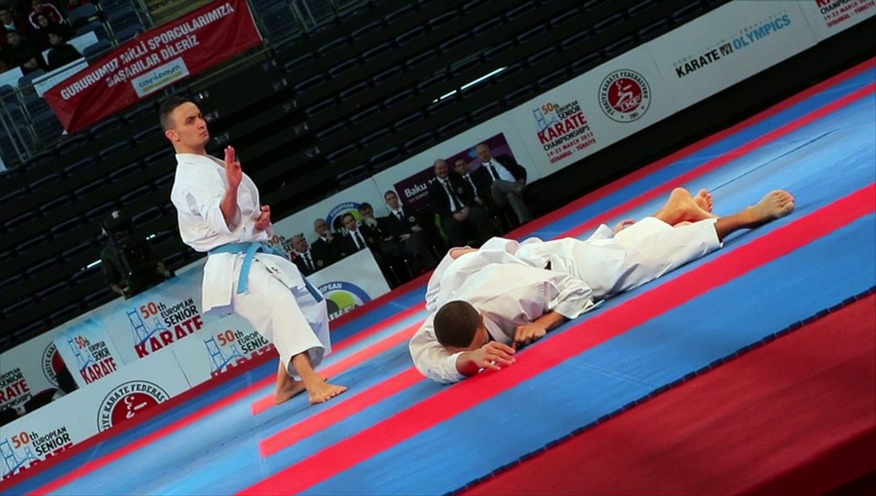 Kata masculin par équipes :  du bronze qui a le goût de l'or